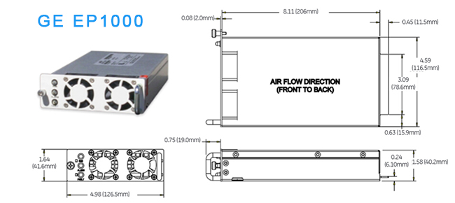 GE 48V开关电源EP1000
