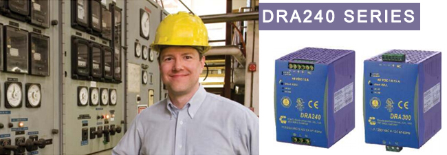 DRA240系列AC/DC导轨电源